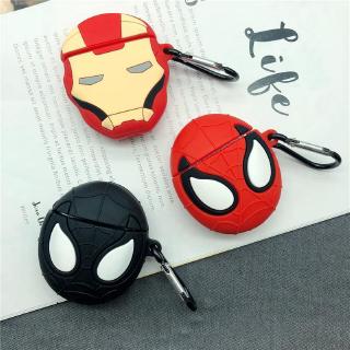Spiderman Cartoon Motif Silicone Case for airpods
