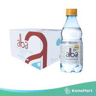 Nước Khoáng Alba Có Ga 350ml Chai Nhựa