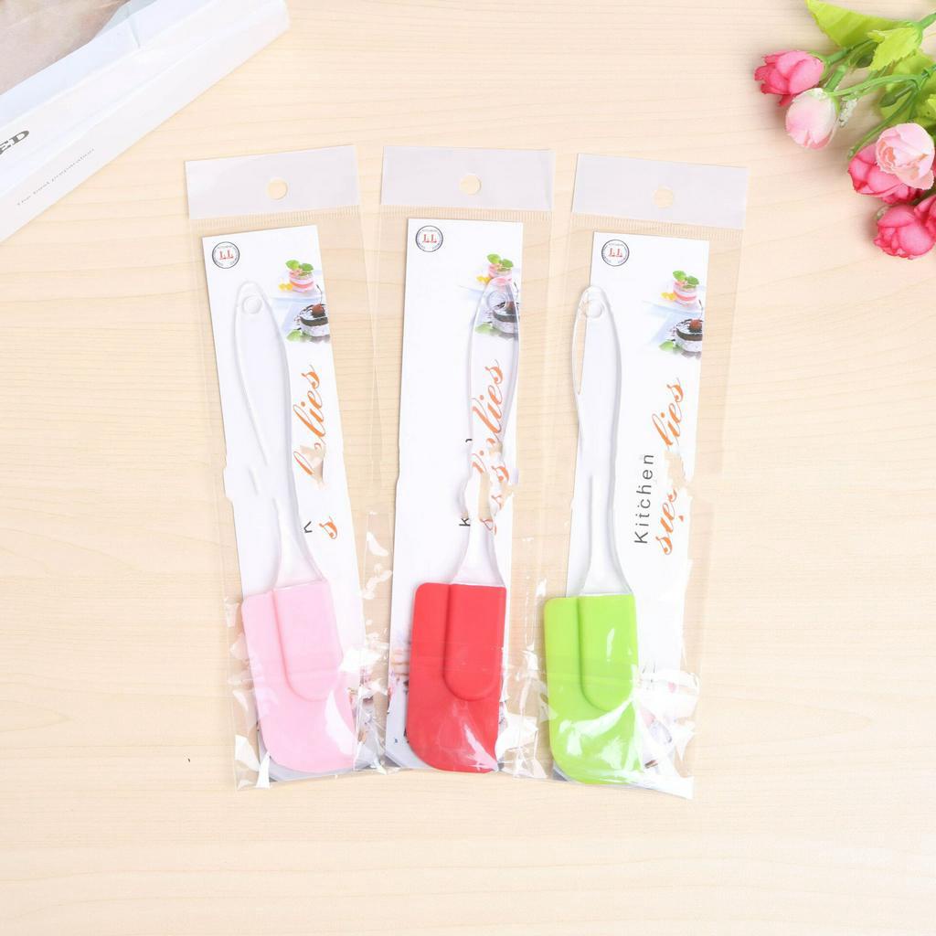 Cây vét trộn bột, phết kem và cọ quét dầu, gia vị silicon Baby shopping