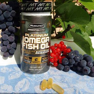 MuscleTech Platinum 100% Fish Oil 100 Viên