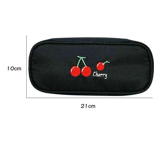 Hộp Bút Cherry & Gấu Kiểu Hàn Độc Đáo