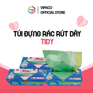 hộp túi đựng rác thần kỳ TIDY Vipaco 60 Lít - túi rác cỡ lớn