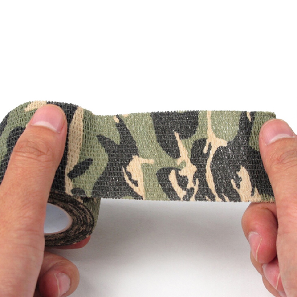 Băng quấn JETTING 5Cm X 4.5M chống nước co giãn họa tiết rằn ri cho đi săn