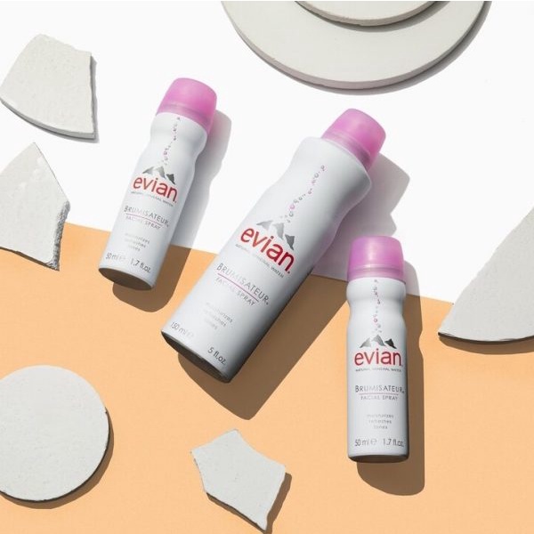 Xịt Khoáng Evian Brumisateur Natural Mineral Water