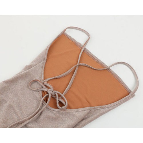 Đầm ôm body hai dây đính sequin lấp lánh quyến rũ dành cho nữ | BigBuy360 - bigbuy360.vn