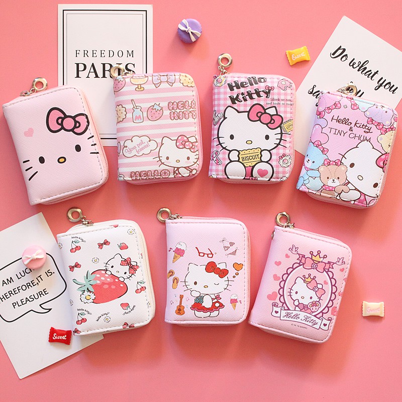 Ví Nữ Mini Hình Hello Kitty