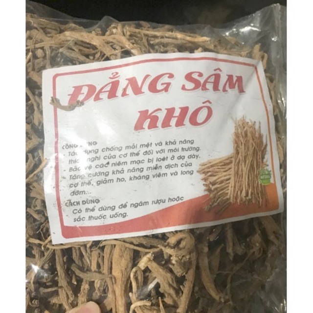 Đẳng sâm khô rừng Tây Bắc-1kg