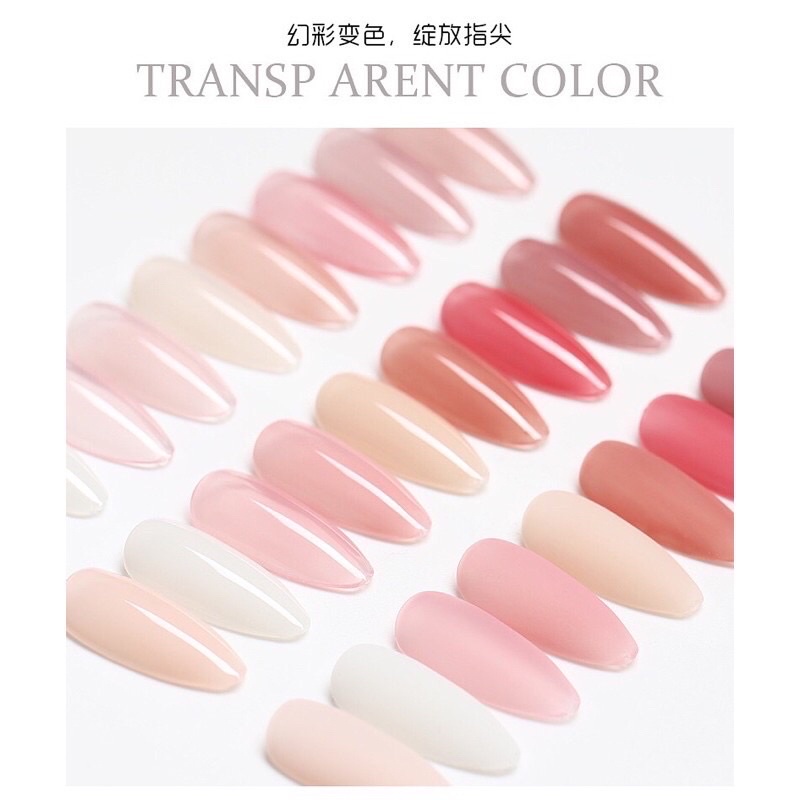 Set sơn gel thạch hồng chính hãng - Mã ABX