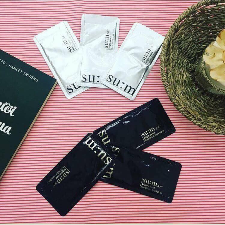 Combo 5 Sample Miếng Mặt nạ thải độc da Sum 37