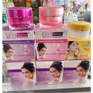 Kem Dưỡng Trắng da - ngừa mụn - chống thâm - mờ sẹo Lily's White