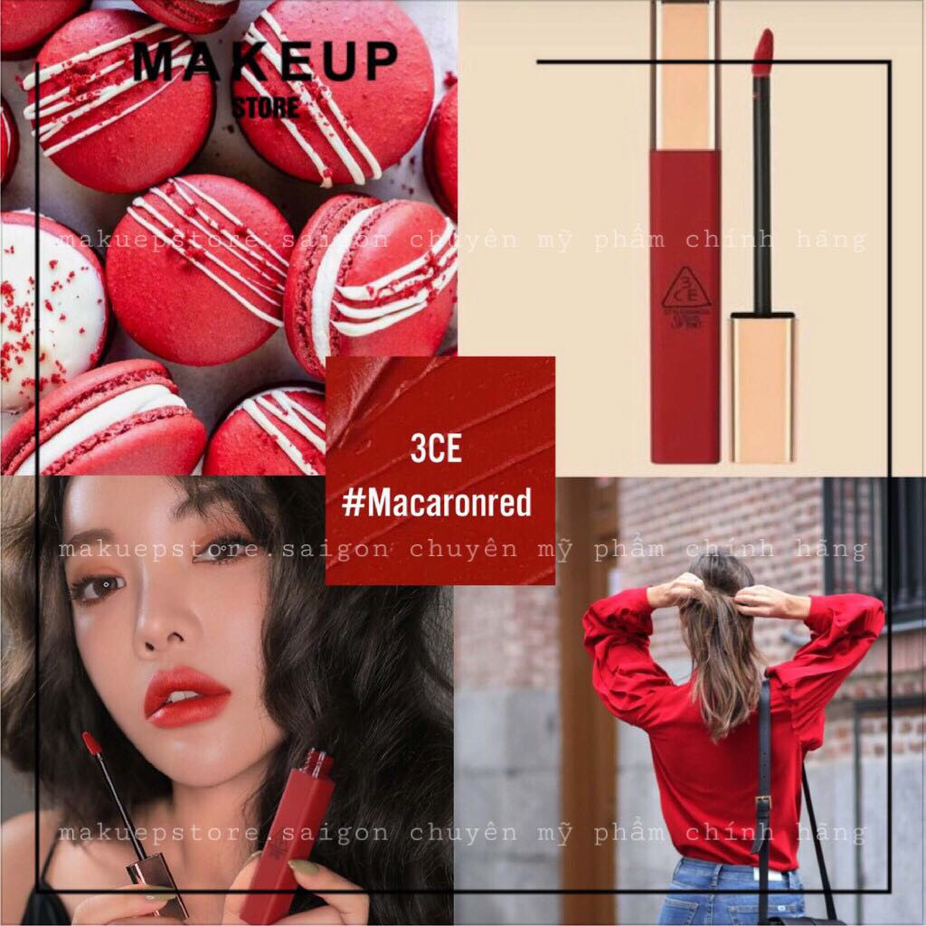 SON KEM 3CE Cloud Lip Tint Màu Macaron Red CHÍNH HÃNG