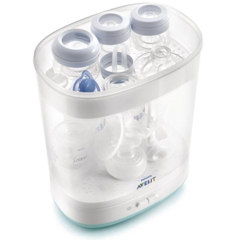 Máy tiệt trùng bình sữa Philips Avent 2 trong 1 SCF922/03