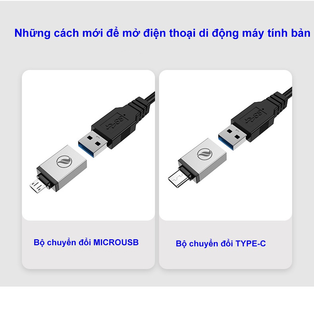 Bộ chuyển đổi usb 3.0 đa năng 4 ports hub - Hub usb 3.0 4 port tốc độ cao