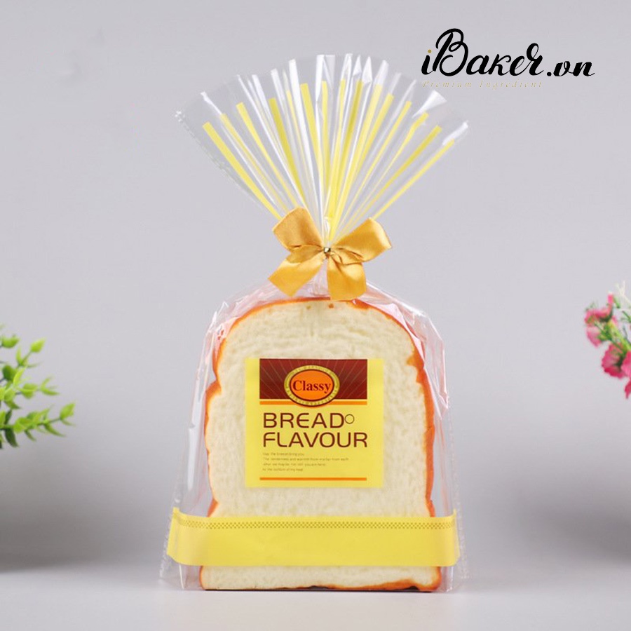 Túi sandwich nilong dọc Bread Flavour (không kèm dây cột)