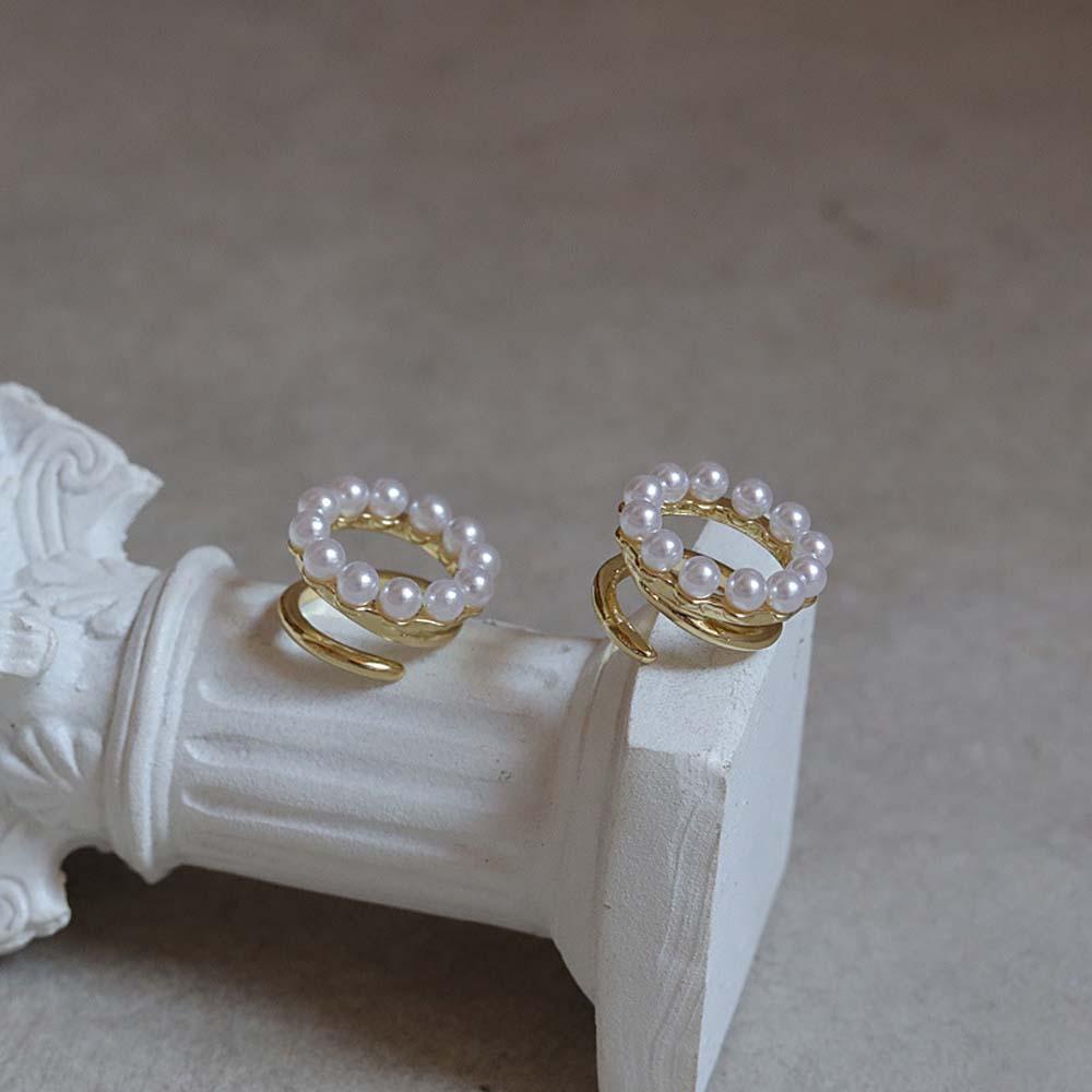 Khuyên Kẹp Vành Tai Đơn Giản Thời Trang Cho Nữ