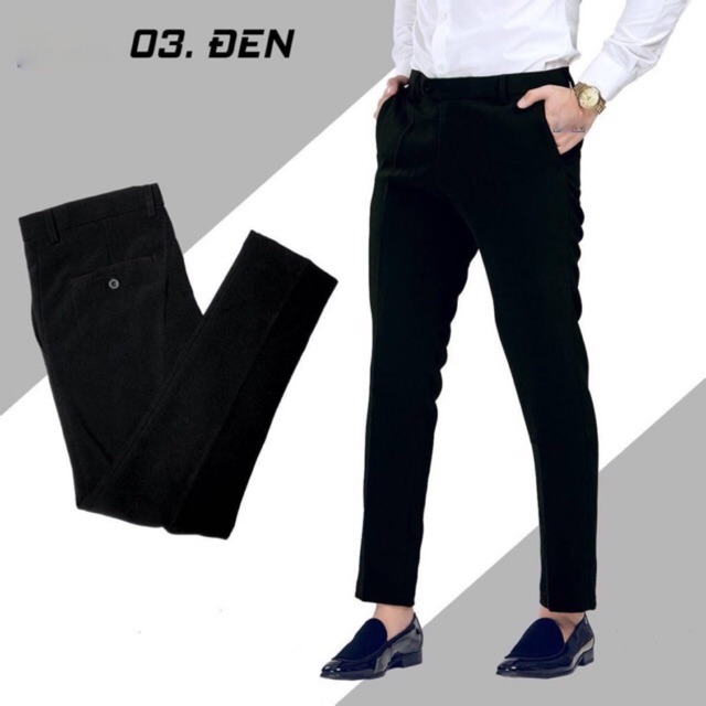 Quần âu nam vải dày cao cấp ( đen ) | BigBuy360 - bigbuy360.vn