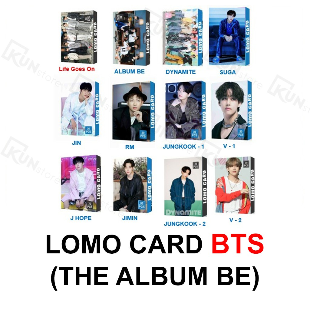 Lomo Card BTS Comback - Album BE