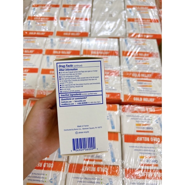 Coldcalm 30 tép sổ mũi cho bé từ 6tháng trở lên