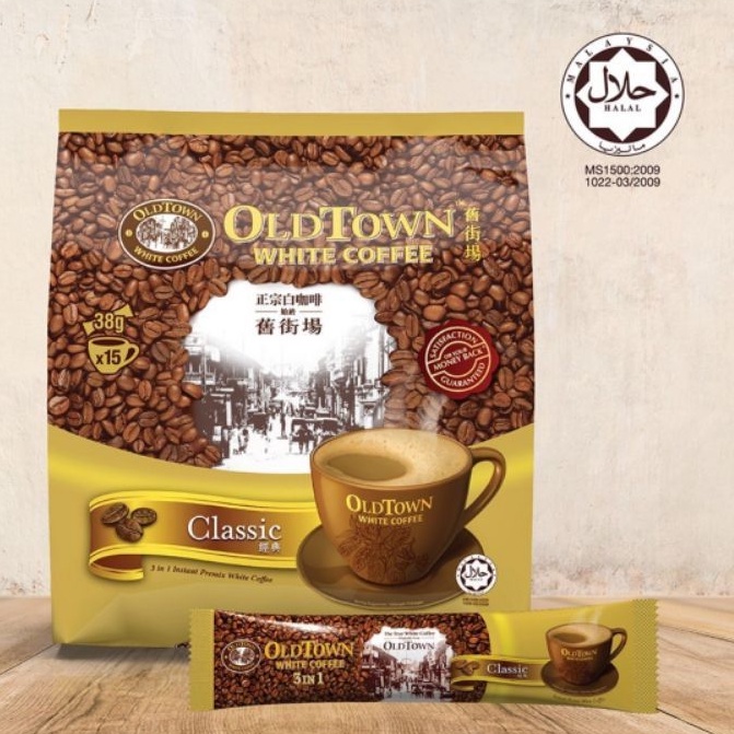 Hàng chính hãngcà phê trắng white coffee oldtown classic malaysiavị truyền - ảnh sản phẩm 1