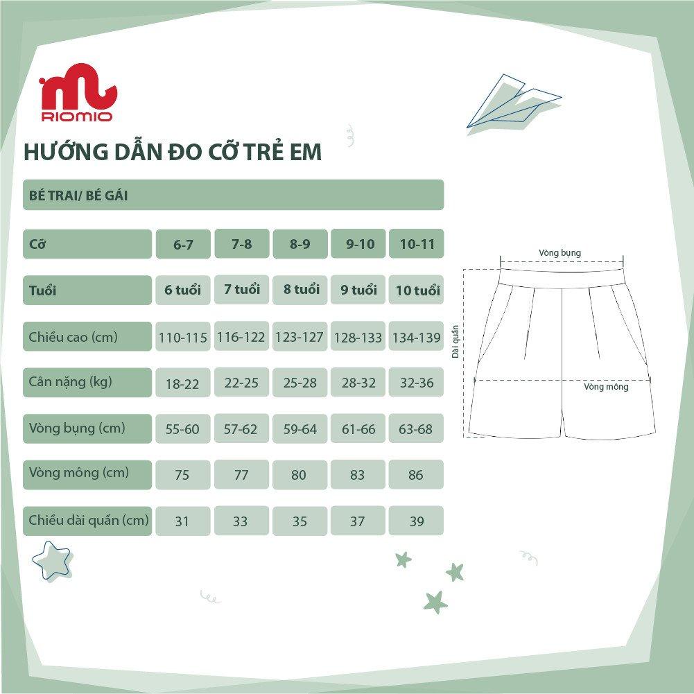 Quần short jeans bé trai hiệu Riomio size 6 - 11 tuổi Tiệm Nhà Sóc