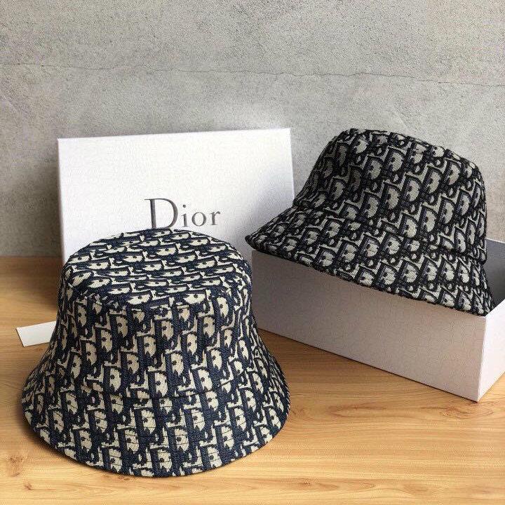 Nón Bucket Dior Chống Tia Cực Tím Thời Trang Đi Biển Năng Động