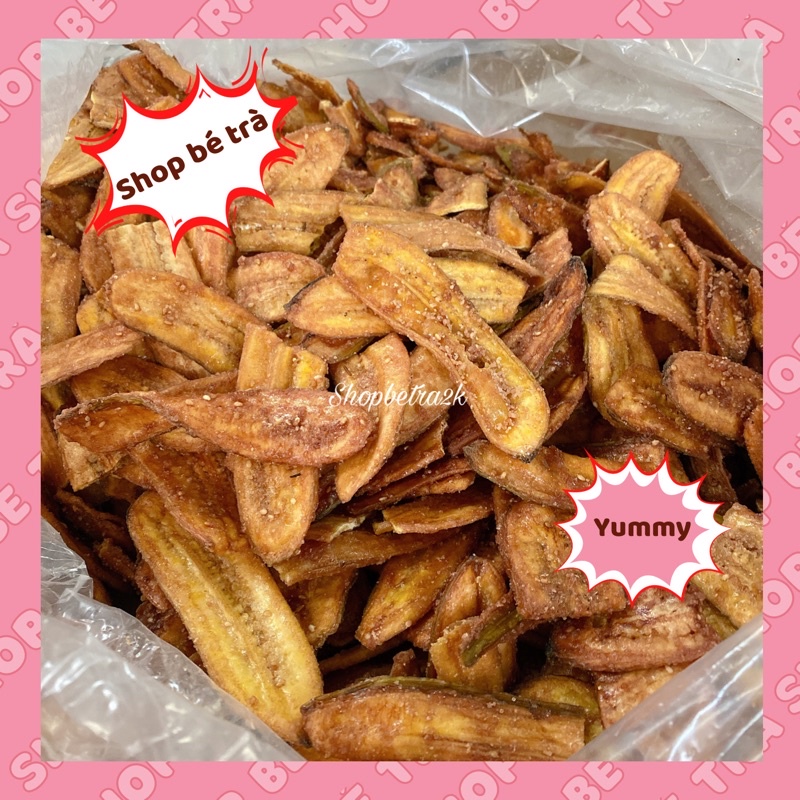 Chuối sấy mè giòn ngon |500gr|