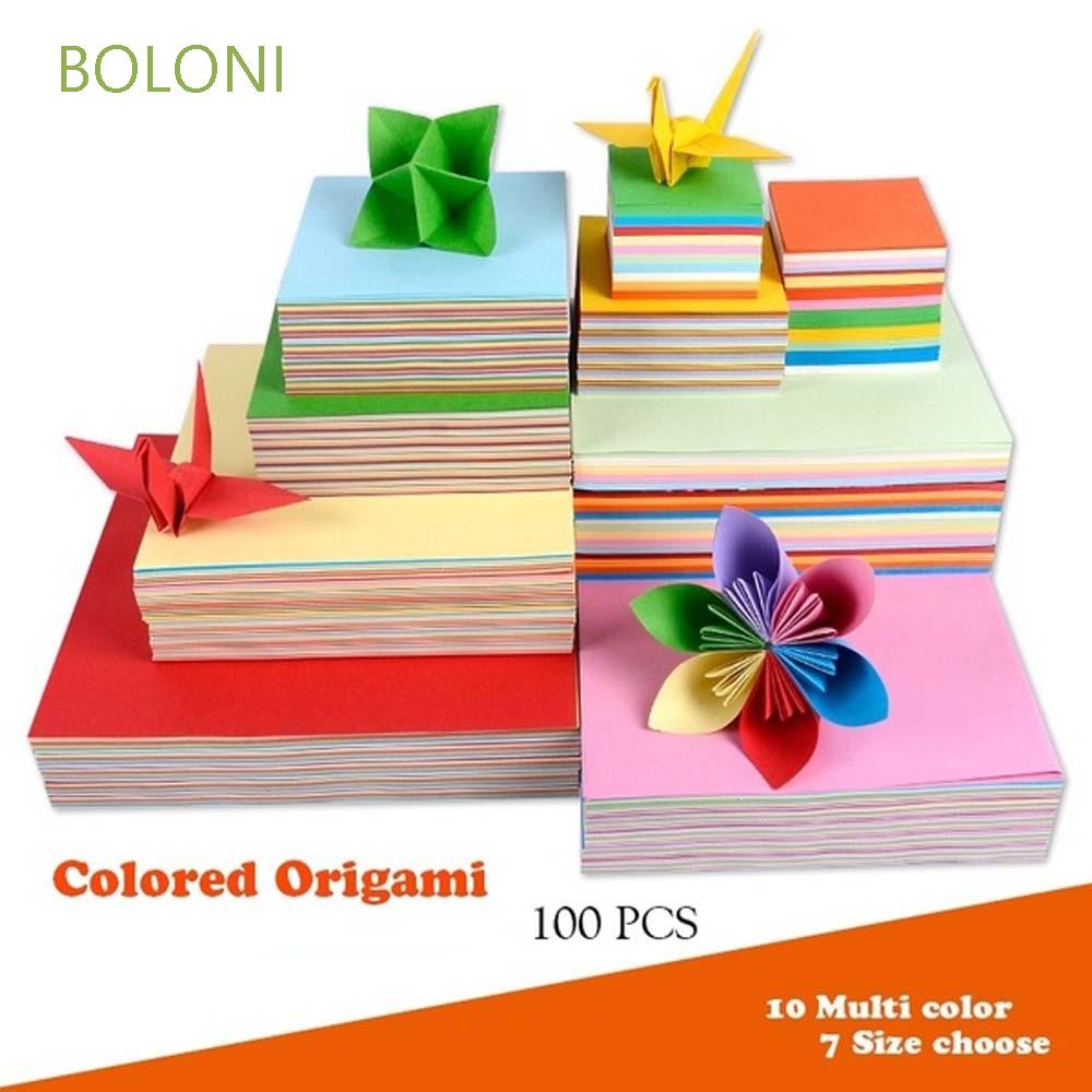 Giấy Xếp Hình Origami Thiết Kế Hình Vuông Tiện Dụng
