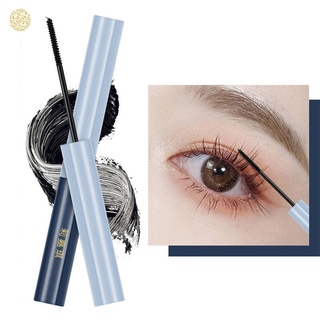Black Mascara Ultra-fine Brush Head Thick Long Curling Lengthen Mascara Waterproof Natural Non-smudge Extension Eyelash Cosmetic JP4