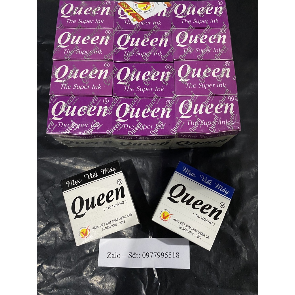 Mực Queen Dùng Cho Bút Máy Các Màu