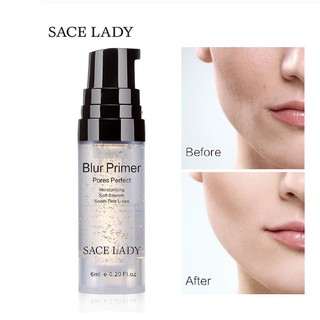 [Hàng mới về] Kem lót vàng 24K trang điểm nền kiềm dầu 6ml Sace Lady