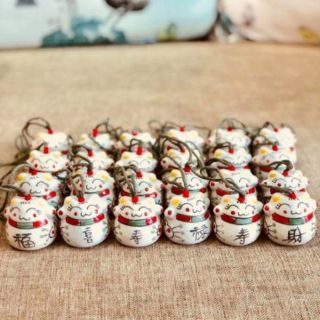 Mèo thần tài, May mắn , Thành Công - Treo xe, để phòng