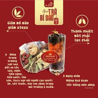 SET TRÀ SÂM BÍ ĐAO HẠT CHIA