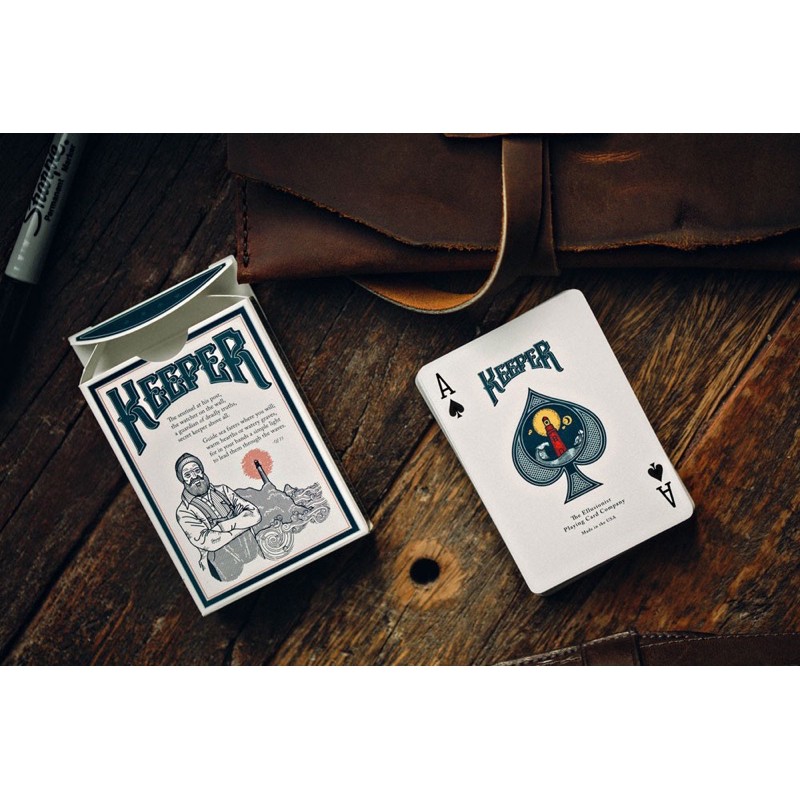 Bộ bài tây Keeper Playing Cards Blue [ Hàng Mỹ ]