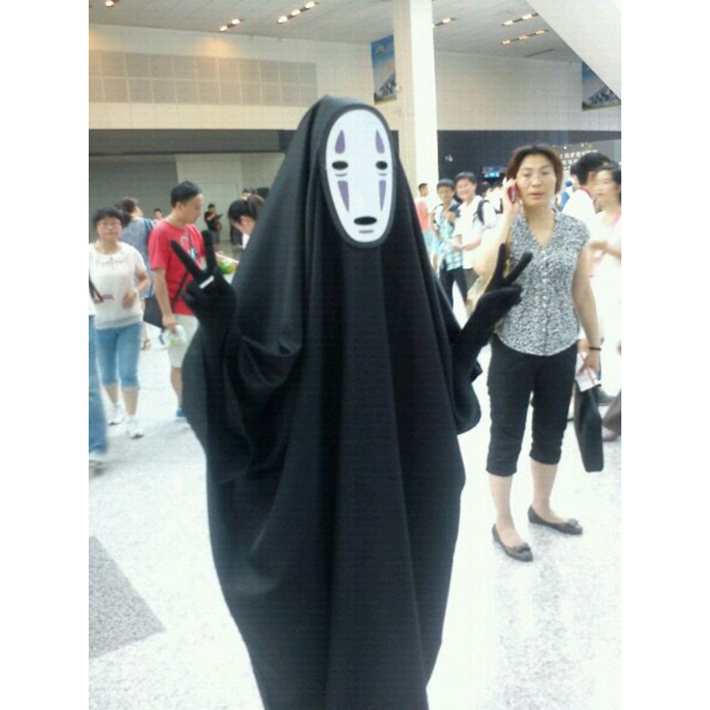 [COSPLAY VÔ DIỆN] SET BỘ trang phục HÓA TRANG VÔ DIỆN Hayao Miyazaki SPIRITED AWAY(KAONASHI) CHO trẻ thơ VÀ NGƯỜI to