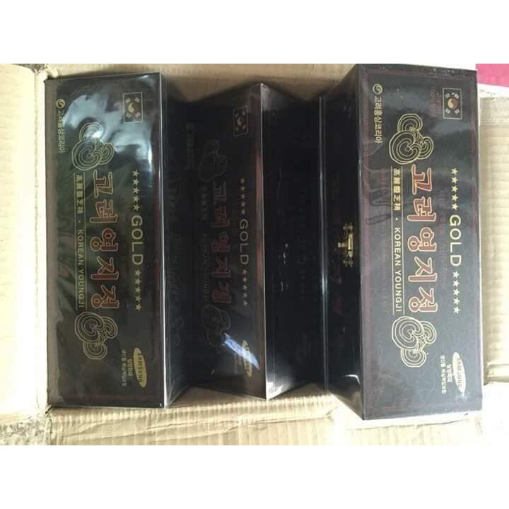 Giá sốc: Cao linh chi Hàn Quốc hộp gỗ đen chính hãng, 3 lọ x 120gr