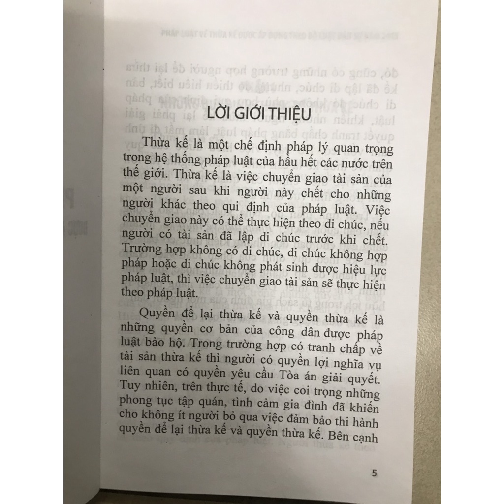 Sách Pháp luật về thừa kế (được áp dụng theo bộ luật dân sự năm 2015)