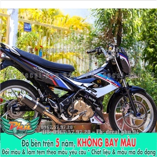 Tem rời satria xăng cơ hp4 -1