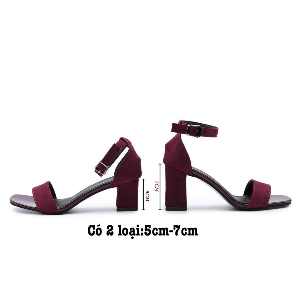 Sandal 2 màu cho nữ 0401SD