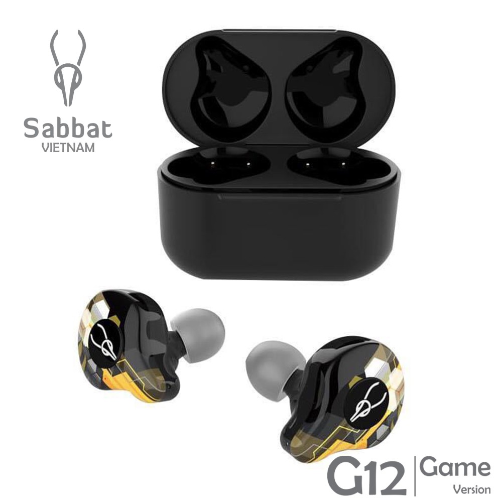 Tai nghe Gaming Sabbat G12 chuyên Game độ trễ cực thấp 40ms, âm thanh liền mạch - Tai nghe bluetooth chính hãng