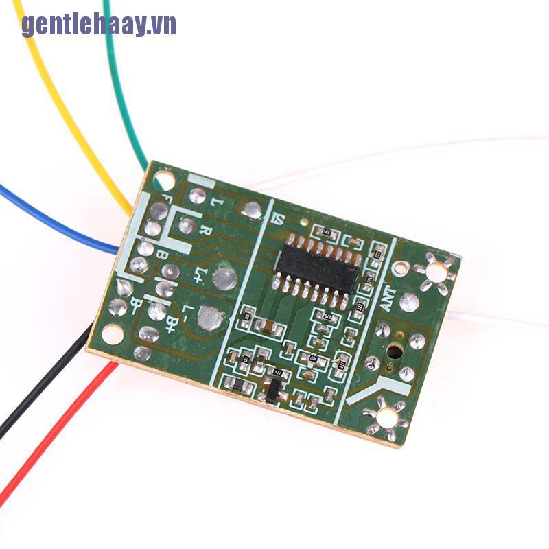 Bảng Mạch Nhận Tín Hiệu Điều Khiển Từ Xa 4ch 40mhz Kèm Ăng Ten Cho Đồ Chơi