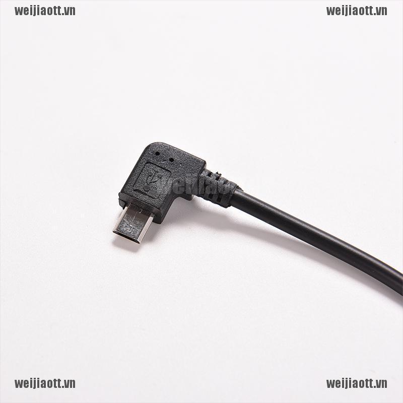 Cáp Chuyển Đổi Đầu Micro Usb 5 Pin Sang Usb 2.0 A 90 Độ