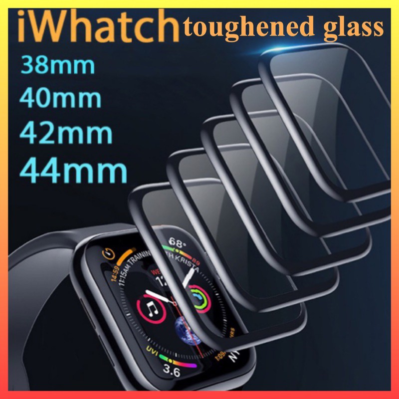 [Đã có size cho aw series 7] CƯỜNG LỰC ĐỒNG HỒ FULL MÀN DẺO KEO XỊN APPLE WATCH SERI 1/2/3/4/5/6/7