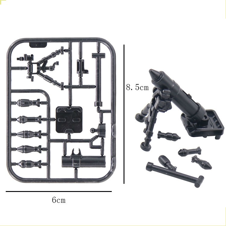 Vỉ Phụ Kiện Súng Cối NO.676 - Phụ Kiện MOC