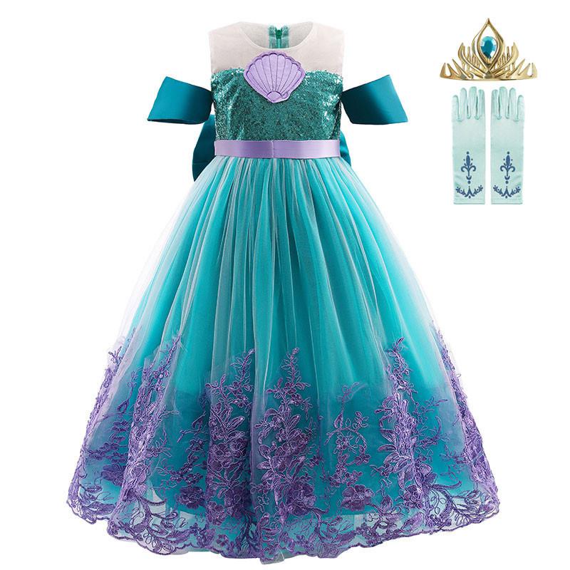 Bộ Đồ Hóa Trang Nàng Tiên Cá Xinh Xắn Cho Bé Gái