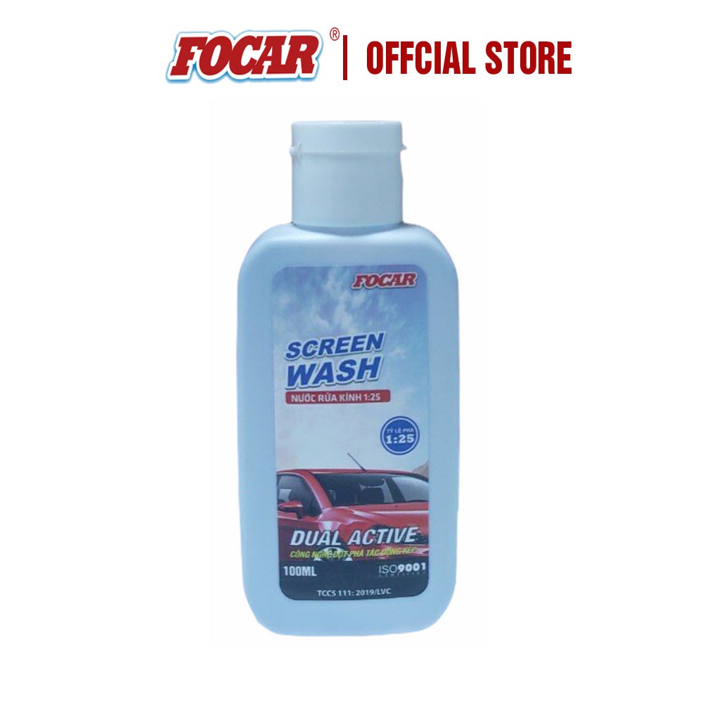 Nước rửa kính ô tô màu xanh dương FOCAR Screen Wash ROHS