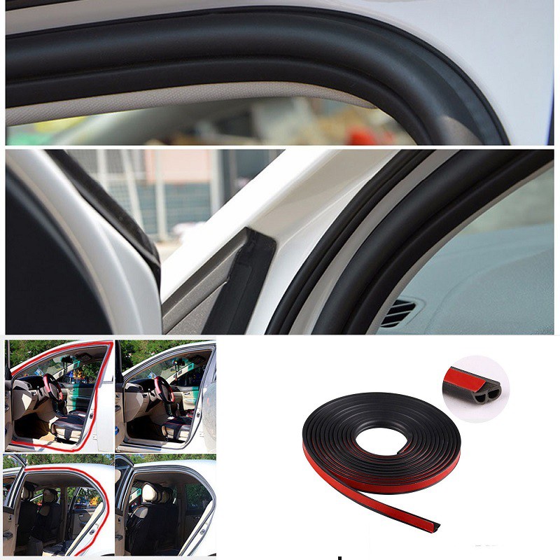 Dây Cao Su 5M Loại B Cách Âm Chống Thấm Nước Dán Cửa Xe Hơi