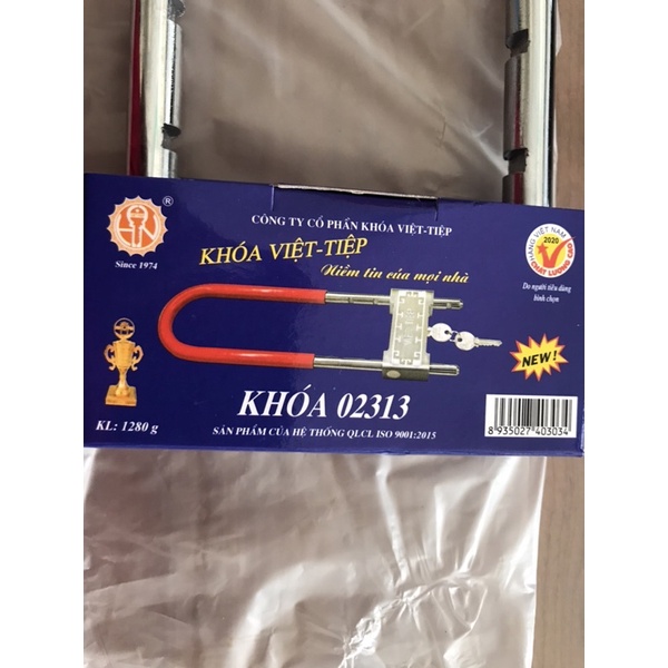Khoá Việt Tiệp- khoá chữ U 02313