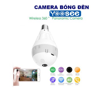Camera Yoosee Bóng Đèn 360 Chuẩn 960P