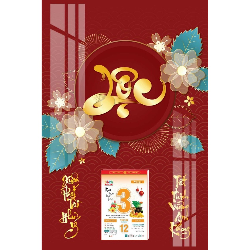 LỊCH TẾT 2024  - LỊCH GỖ TREO TƯỜNG LAMINATE 2024  - BÌA LỊCH TRÁNG GƯƠNG CAO CẤP