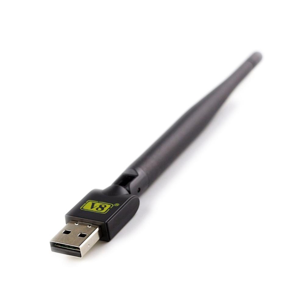Thiết bị chuyển đổi ăng ten TV thường thành smart TV Freesat V8 USB 150Mbps
